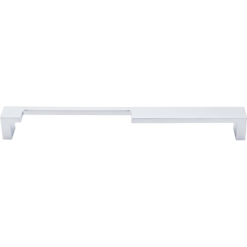 Top Knobs 9" Centers Modern Metro Notch Pull - A in Aluminum