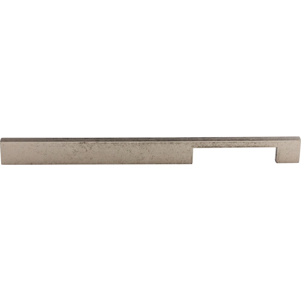 Top Knobs Linear 12" Centers Bar Pull in Pewter Antique