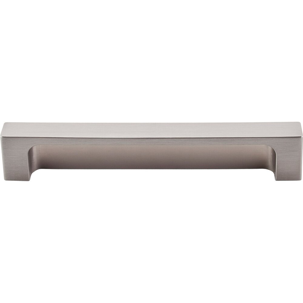 Top Knobs Modern Metro 5" Centers Finger Pull in Brushed Satin Nickel