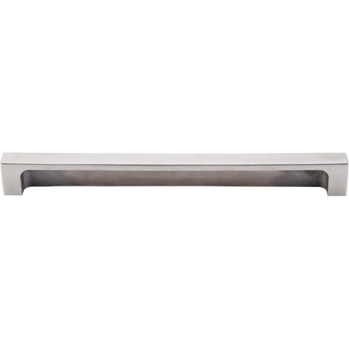 Top Knobs Modern Metro 8" Centers Finger Pull in Brushed Stainless Steel