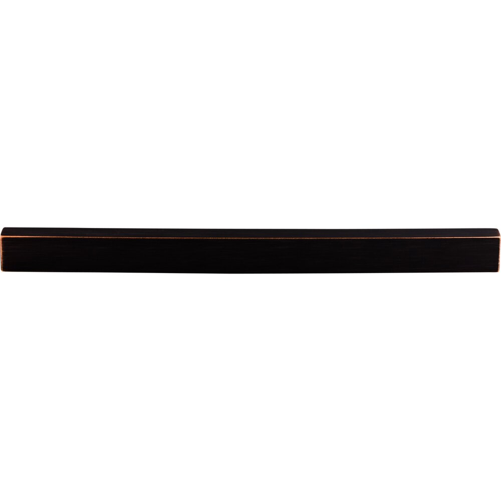 Top Knobs Modern Metro 12" Centers Finger Pull in Tuscan Bronze
