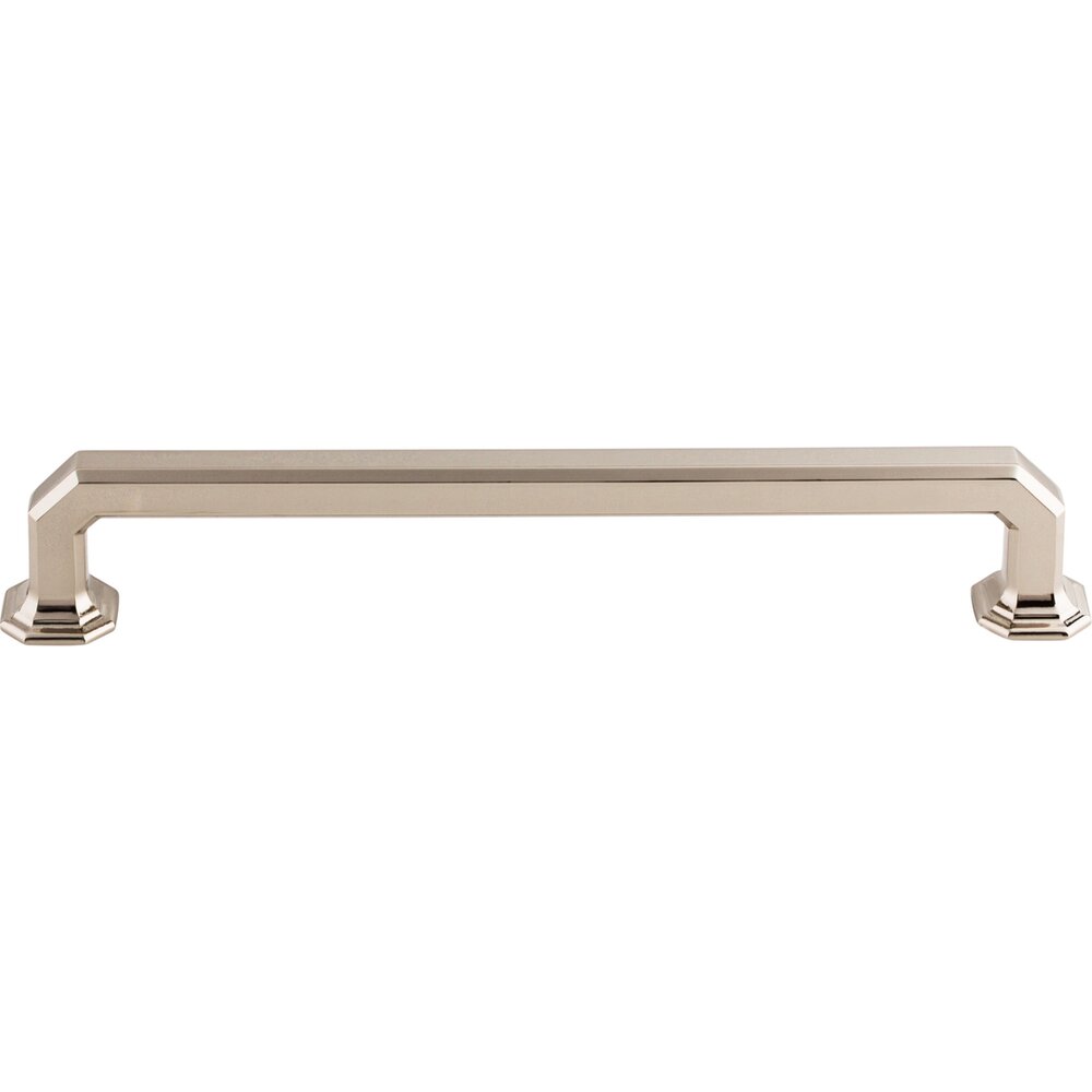 Top Knobs Emerald 7" Centers Bar Pull in Polished Nickel