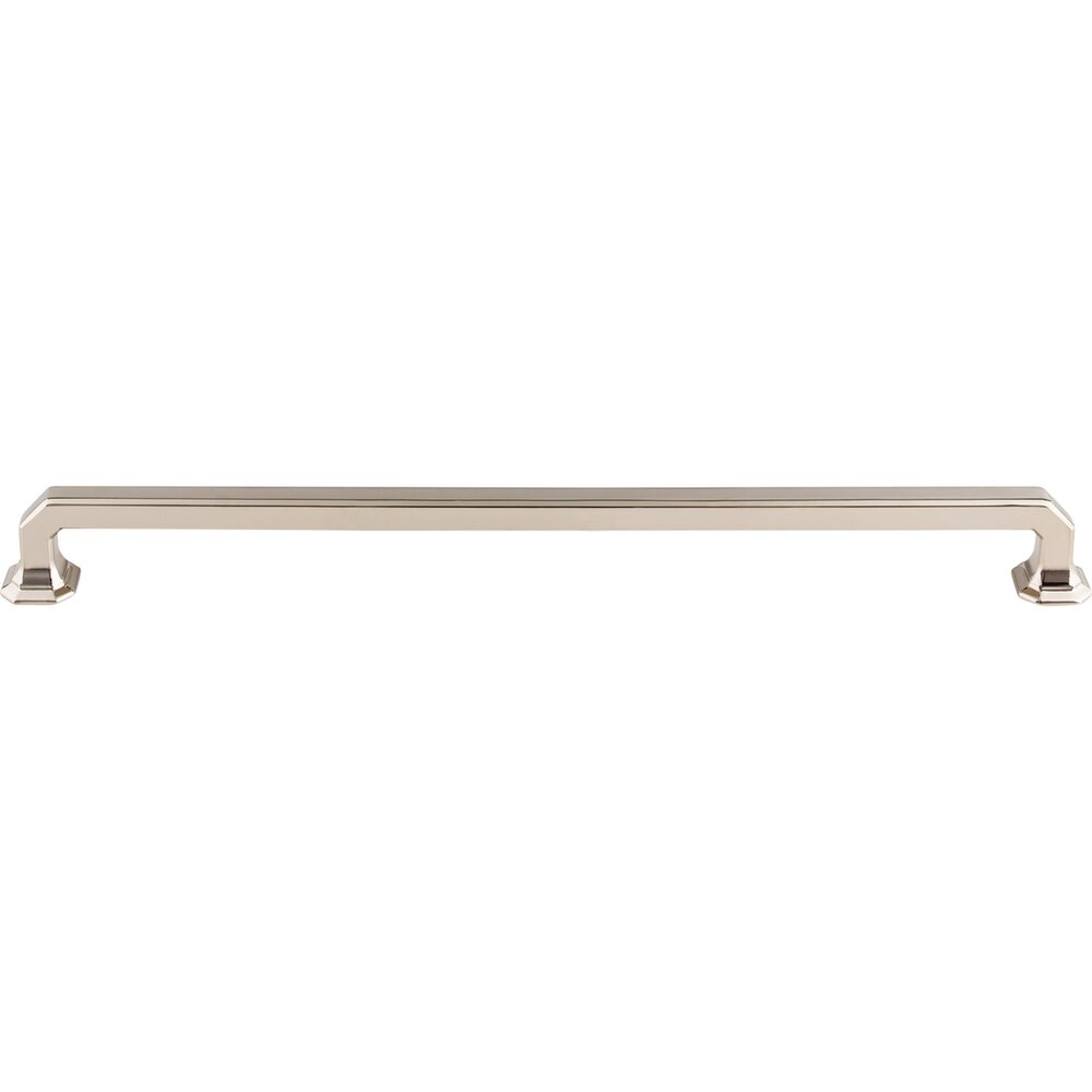 Top Knobs Emerald 12" Centers Bar Pull in Polished Nickel