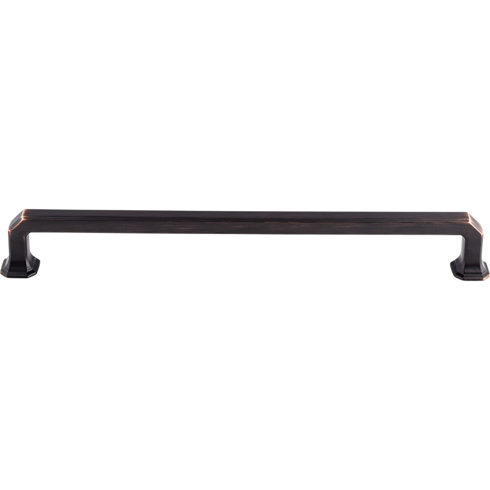 Top Knobs Emerald 12" Centers Appliance Pull in Tuscan Bronze