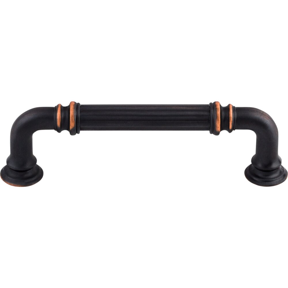 Top Knobs Reeded 3 3/4" Centers Bar Pull in Umbrio