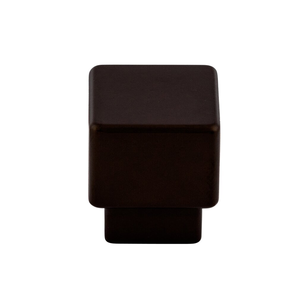 Top Knobs Tapered 1" Long Square Knob in Oil Rubbed Bronze