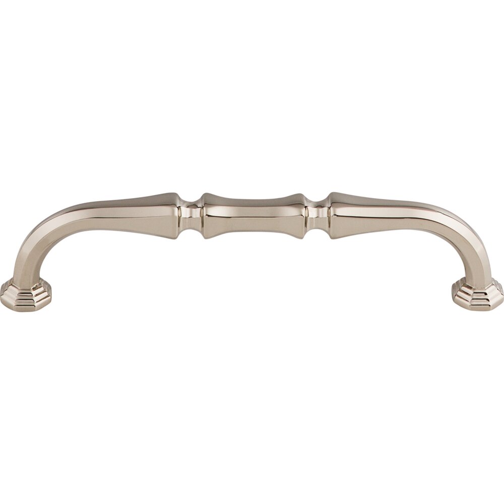 Top Knobs Chalet 5" Centers Arch Pull in Polished Nickel