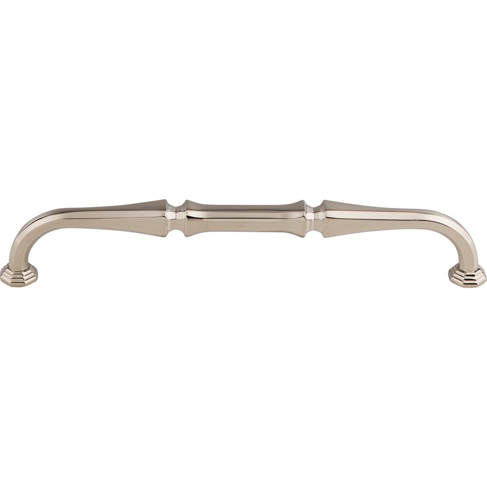 Top Knobs Chalet 7" Centers Arch Pull in Polished Nickel