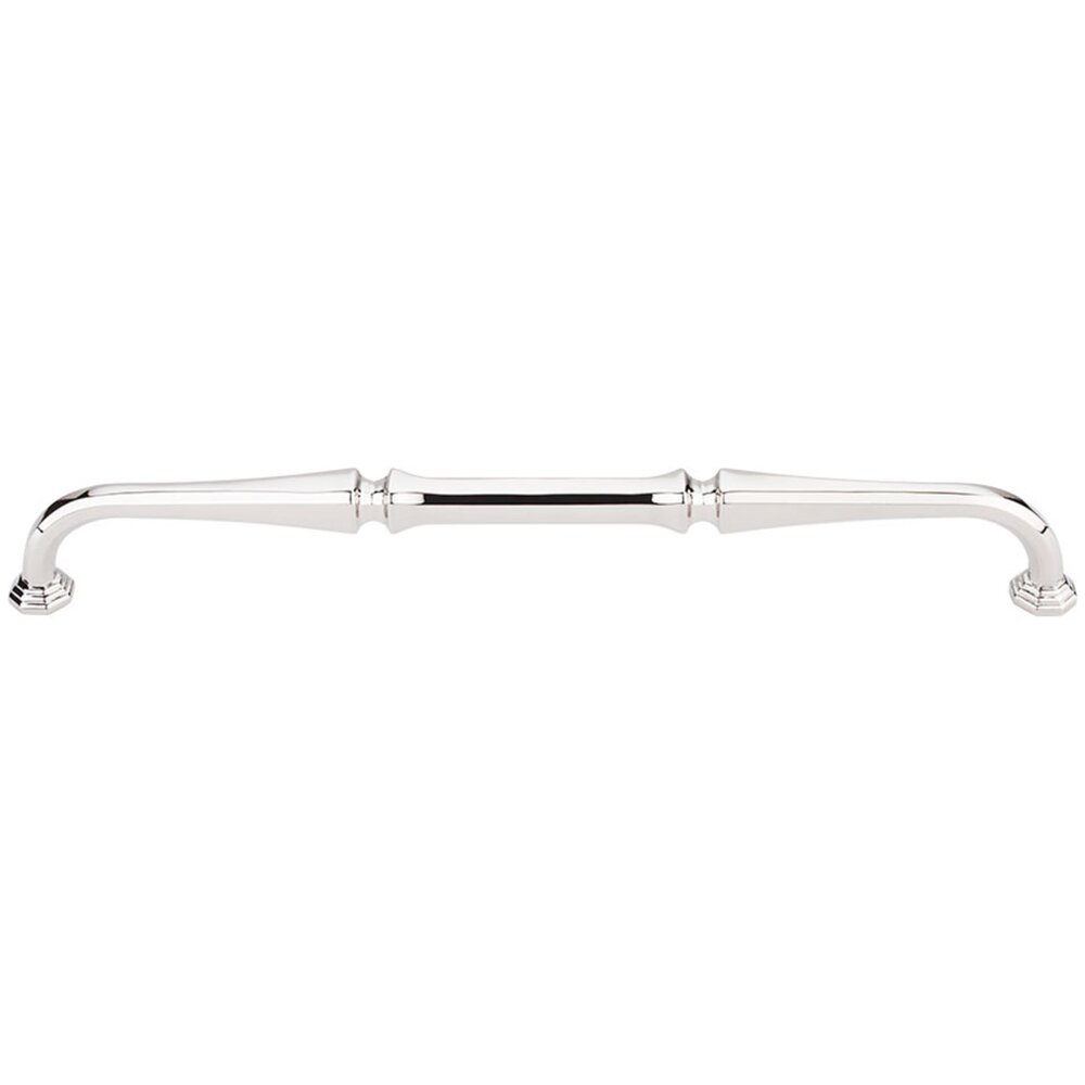Top Knobs Chalet 9" Centers Arch Pull in Polished Nickel