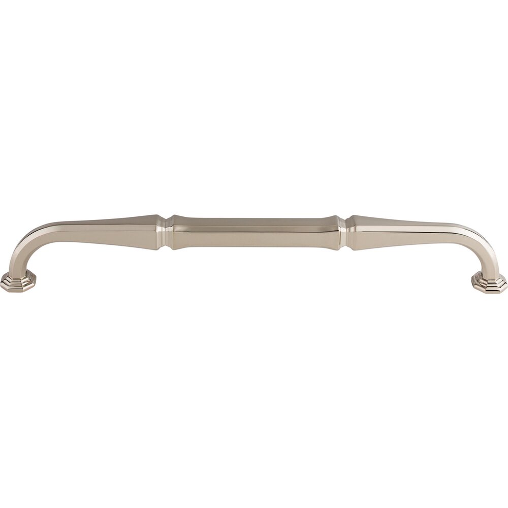 Top Knobs Chalet 18" Centers Appliance Pull in Polished Nickel