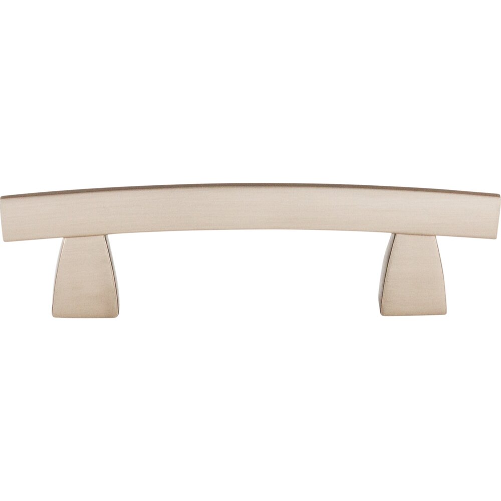 Top Knobs Arched 3" Centers Arch Pull in Brushed Satin Nickel