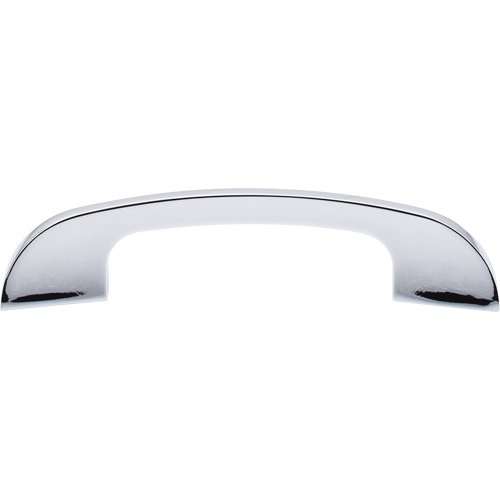 Top Knobs Curved Tidal 4" Centers Arch Pull in Polished Chrome