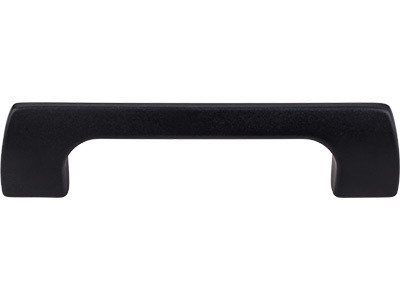Top Knobs Holland 3 3/4" Centers Bar Pull in Flat Black