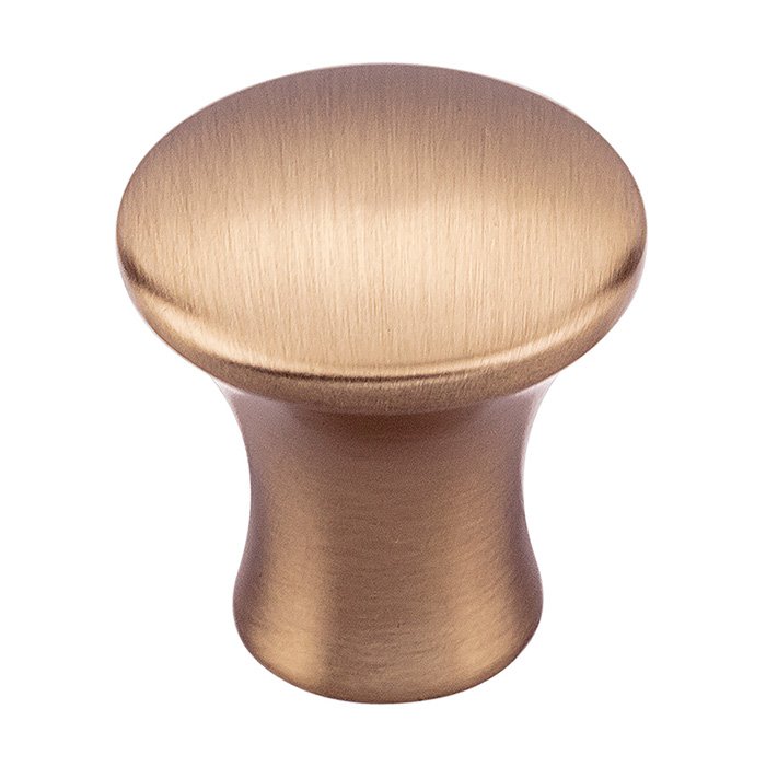 Top Knobs Oculus 7/8" Diameter Mushroom Knob in Honey Bronze