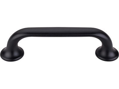 Top Knobs Oculus 3 3/4" Centers Arch Pull in Flat Black