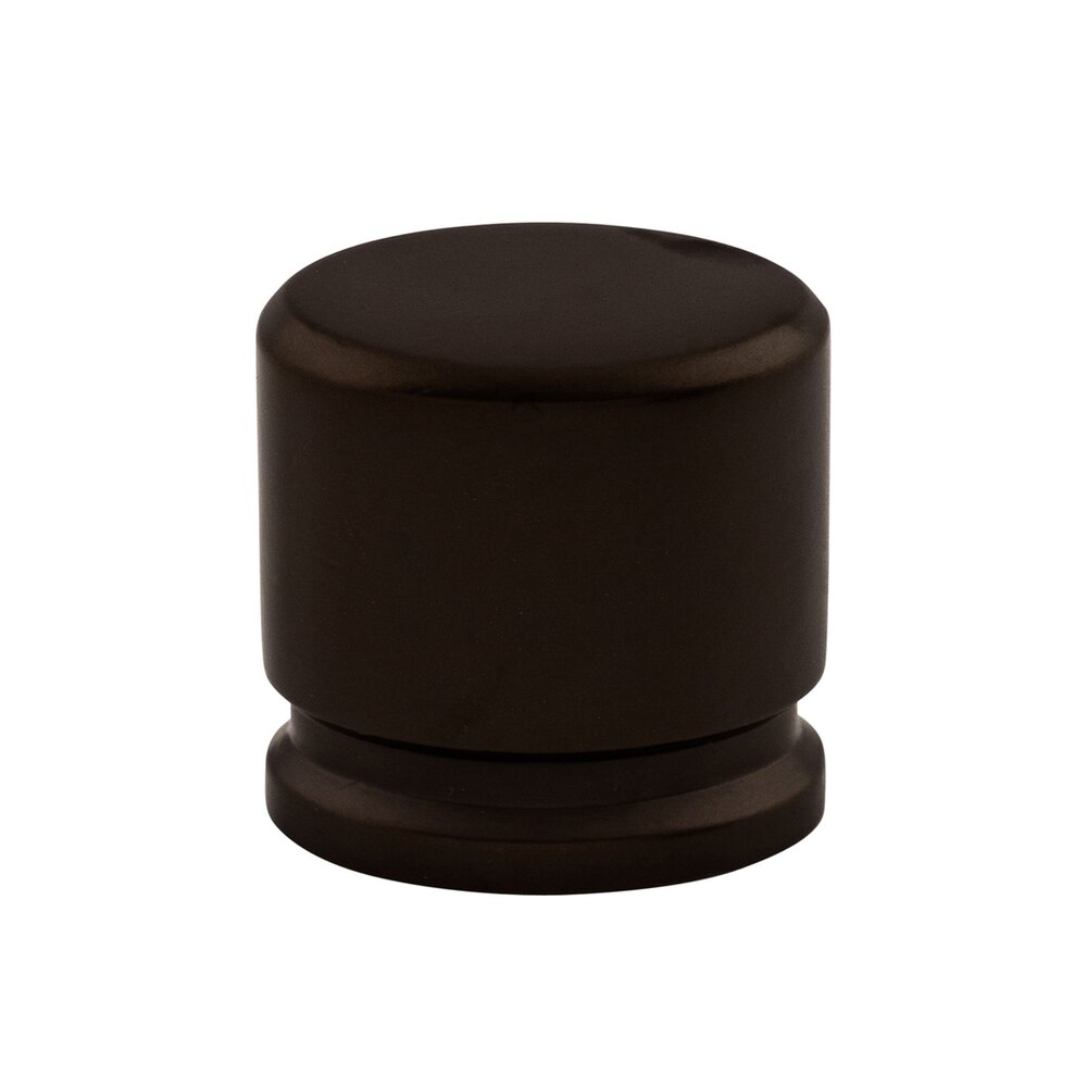 Top Knobs Oval 1 1/8" Long Knob in Oil Rubbed Bronze