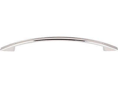 Top Knobs Tango Cut Out 7 1/2" Centers Arch Pull in Polished Nickel