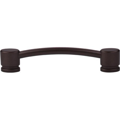 Top Knobs Oval Thin 5" Centers Bar Pull in Oil Rubbed Bronze