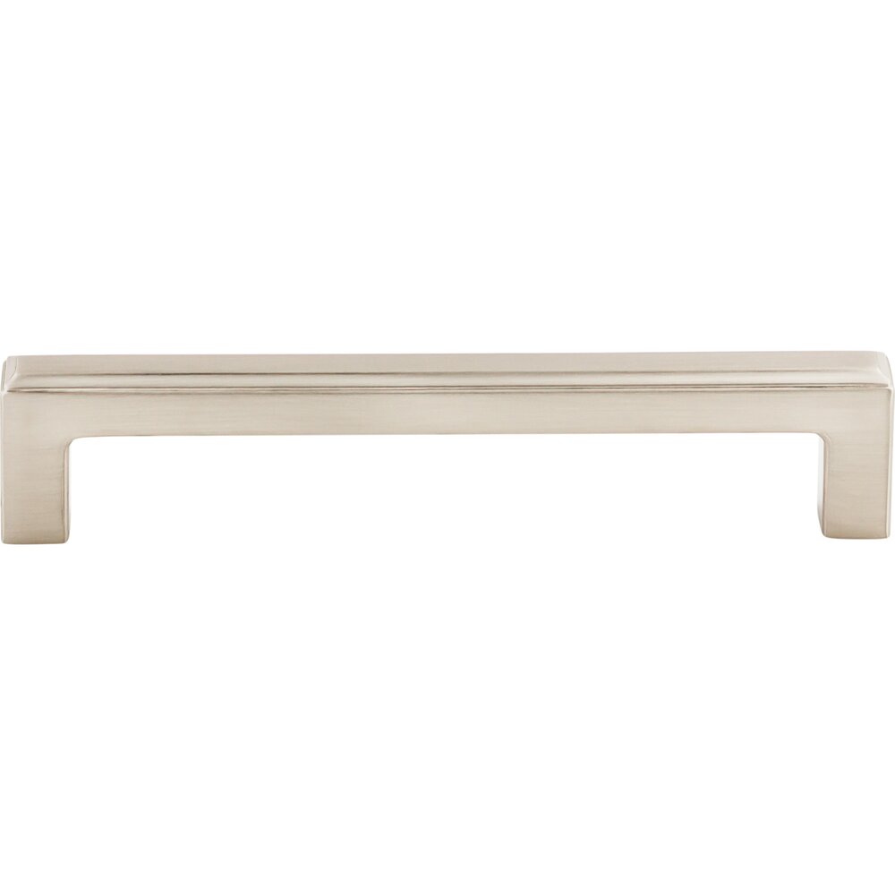 Top Knobs Podium 5 1/16" Centers Bar Pull in Brushed Satin Nickel