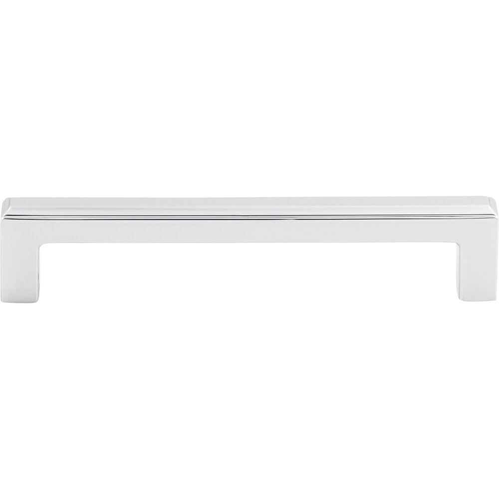 Top Knobs Podium 5 1/16" Centers Bar Pull in Polished Chrome