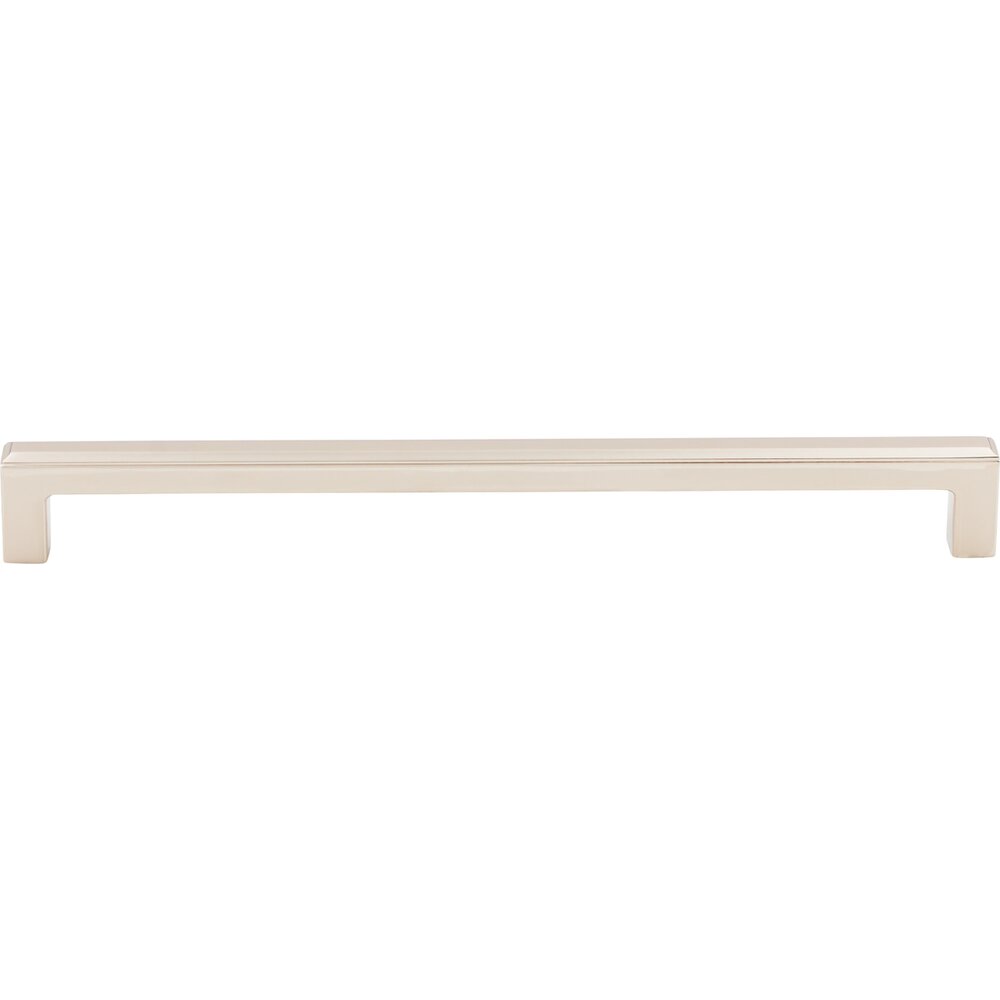 Top Knobs Podium 9" Centers Bar Pull in Polished Nickel