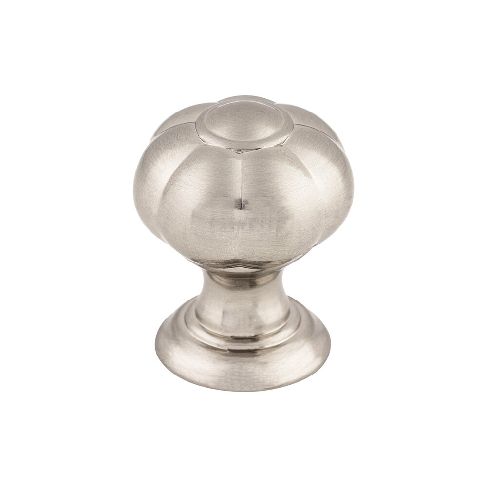 Top Knobs Allington 1" Diameter Mushroom Knob in Brushed Satin Nickel