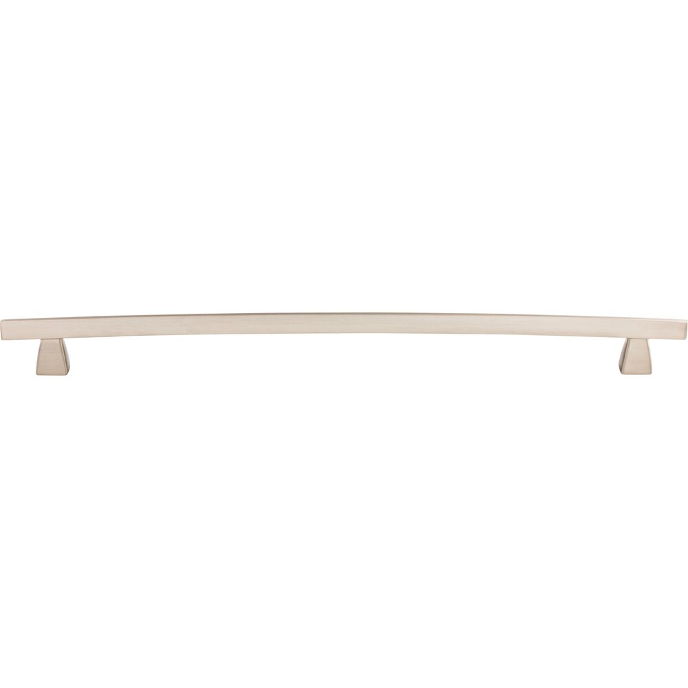 Top Knobs Arched 12" Centers Arch Pull in Brushed Satin Nickel