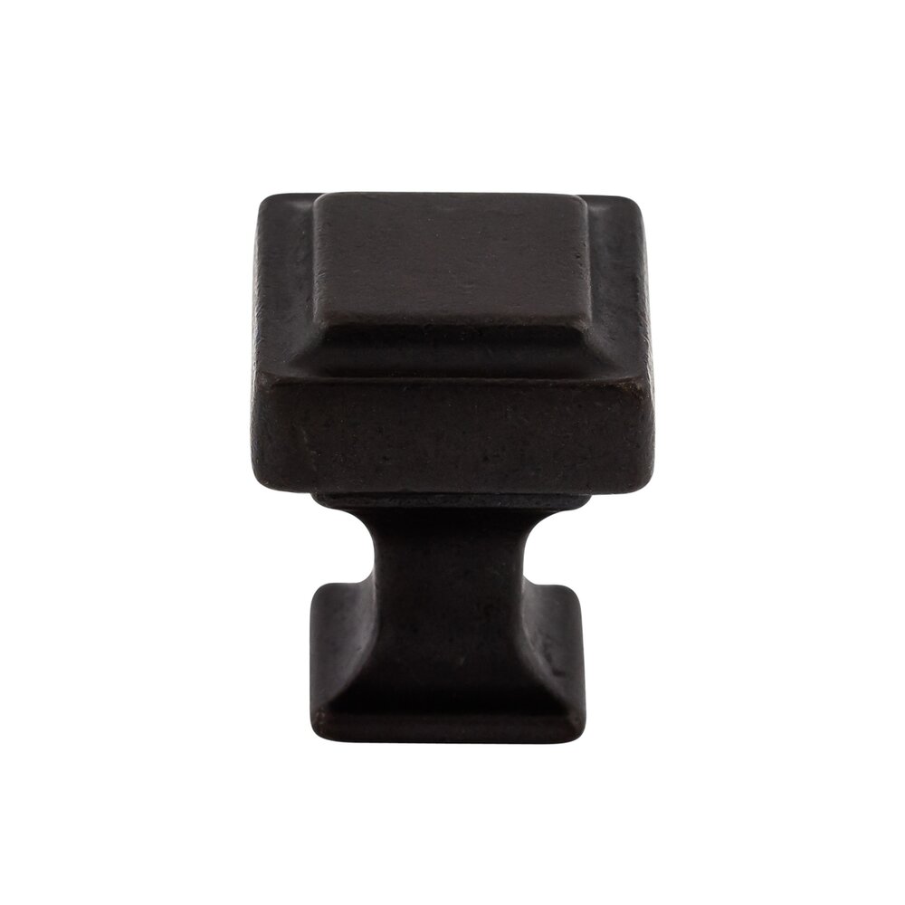 Top Knobs Ascendra 1" Long Square Knob in Sable