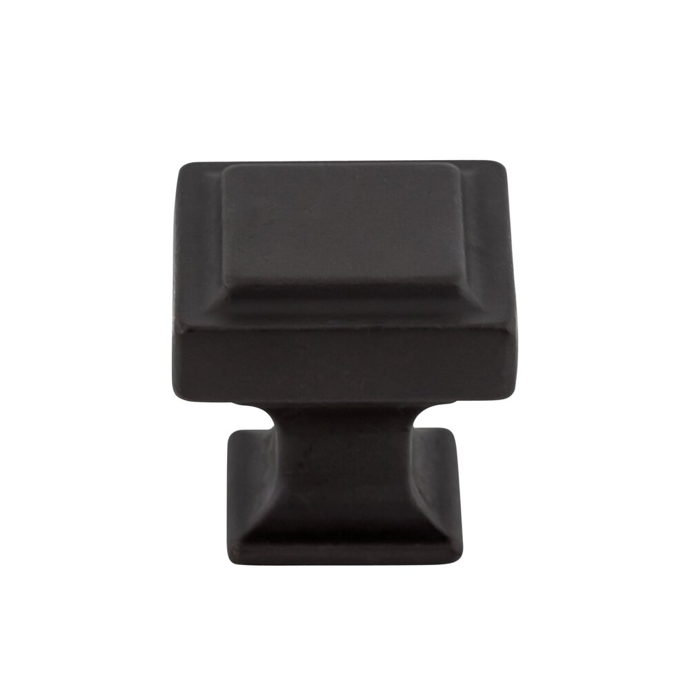 Top Knobs Ascendra 1 1/4" Long Square Knob in Sable