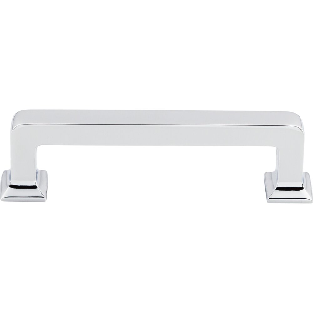Top Knobs Ascendra 3 3/4" Centers Bar Pull in Polished Chrome
