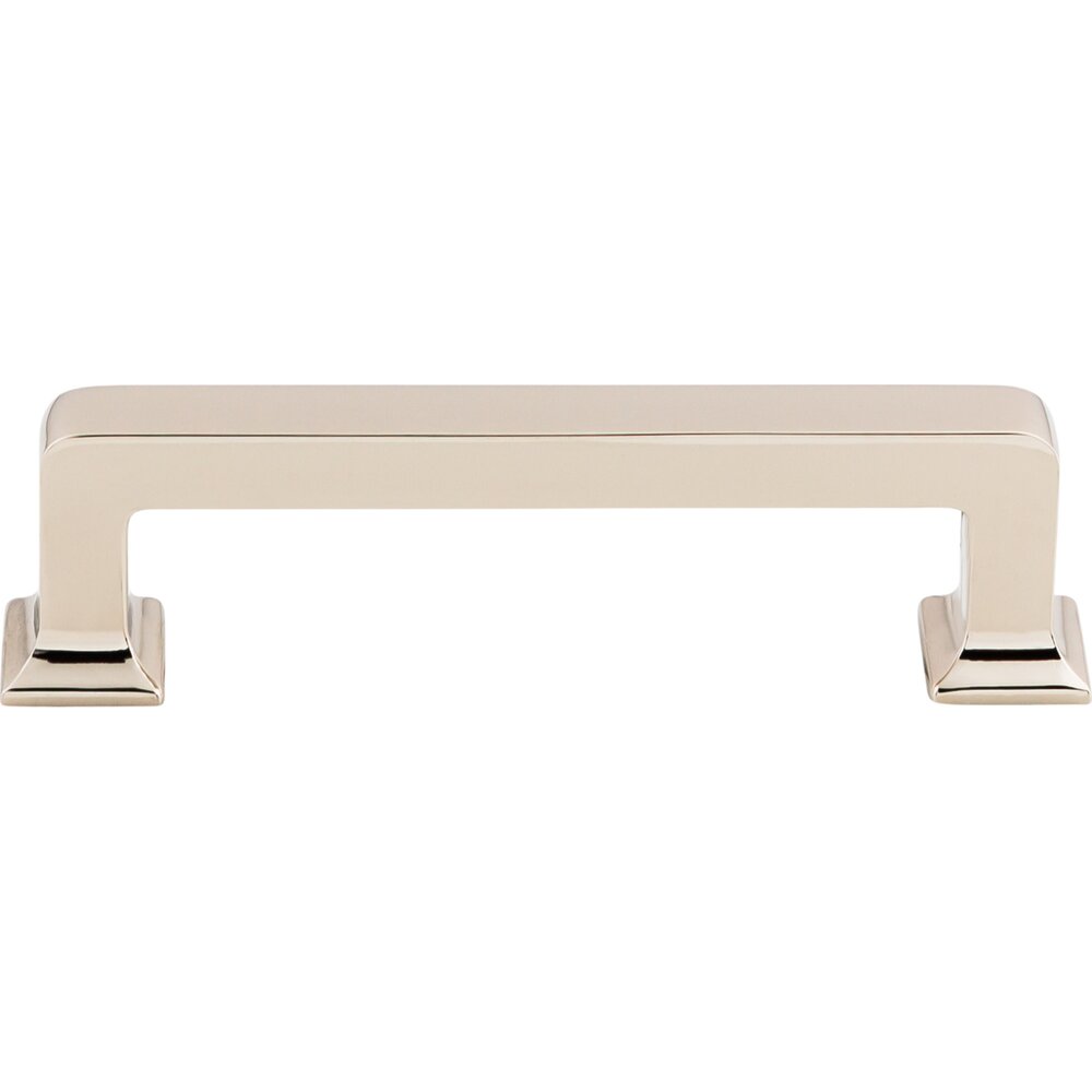 Top Knobs Ascendra 3 3/4" Centers Bar Pull in Polished Nickel