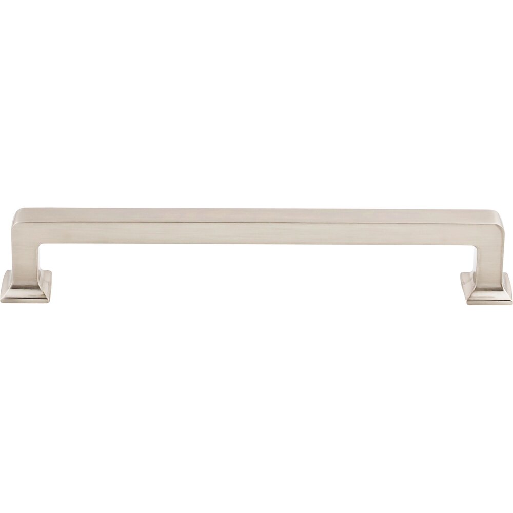 Top Knobs Ascendra 6 5/16" Centers Bar Pull in Brushed Satin Nickel