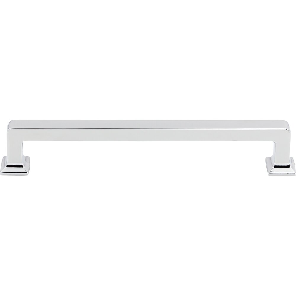 Top Knobs Ascendra 6 5/16" Centers Bar Pull in Polished Chrome