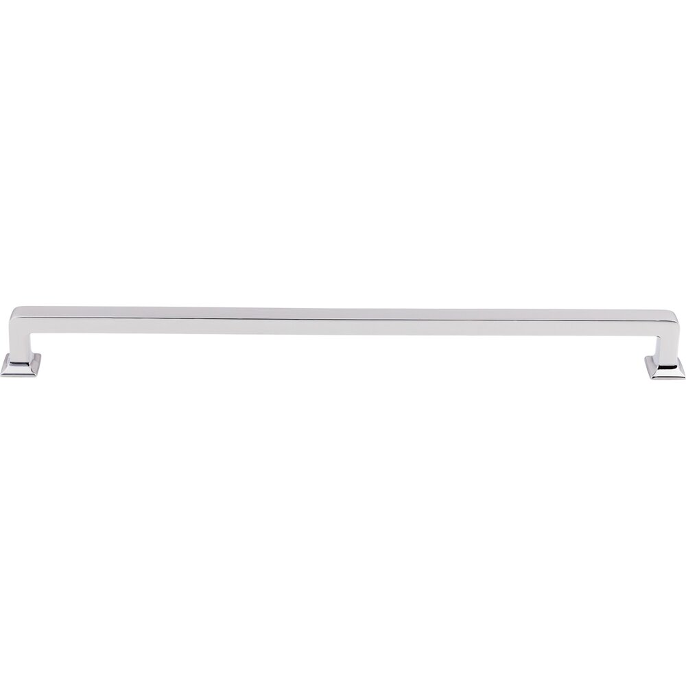 Top Knobs Ascendra 12" Centers Bar Pull in Polished Chrome