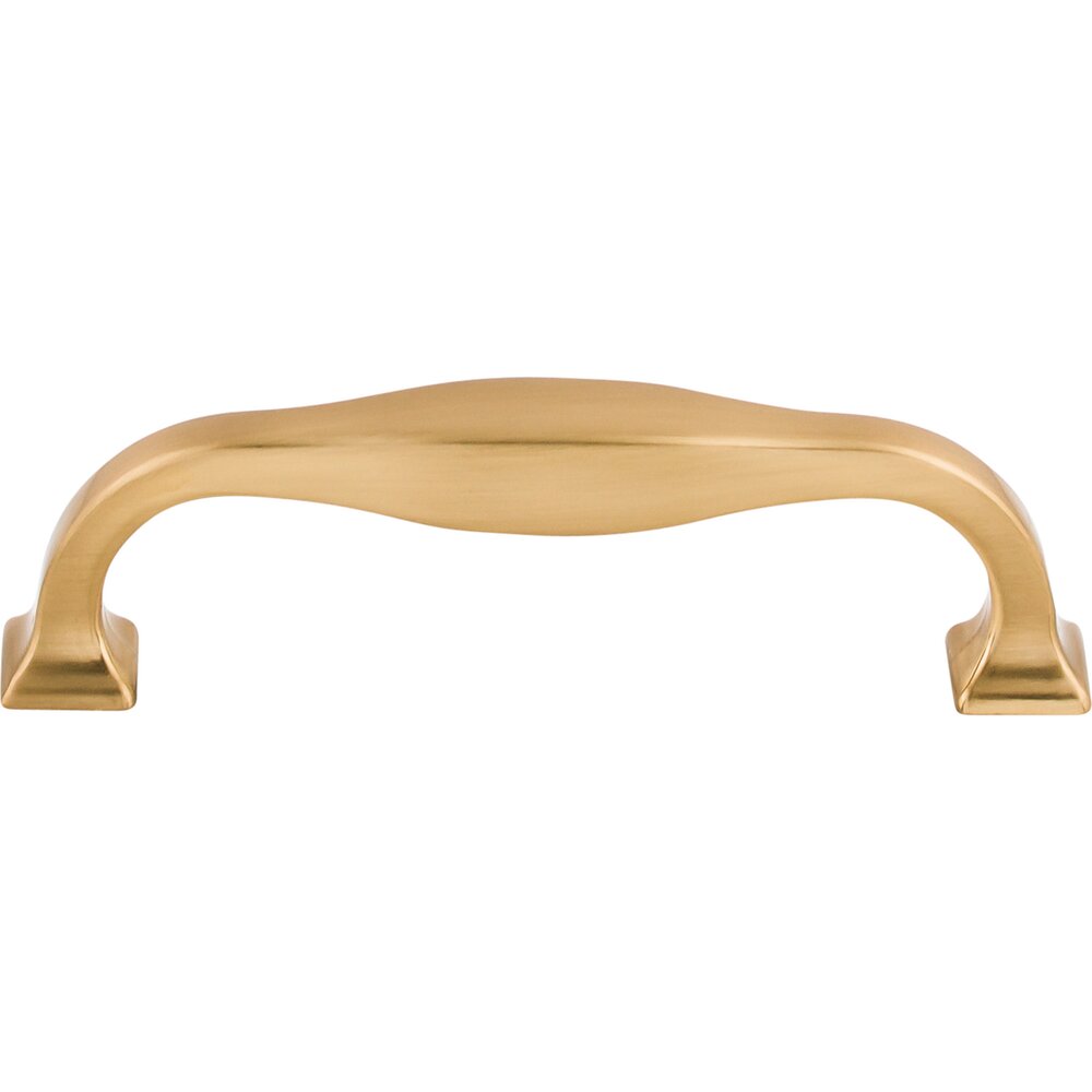 Top Knobs Contour 3 3/4" Centers Bar Pull in Honey Bronze