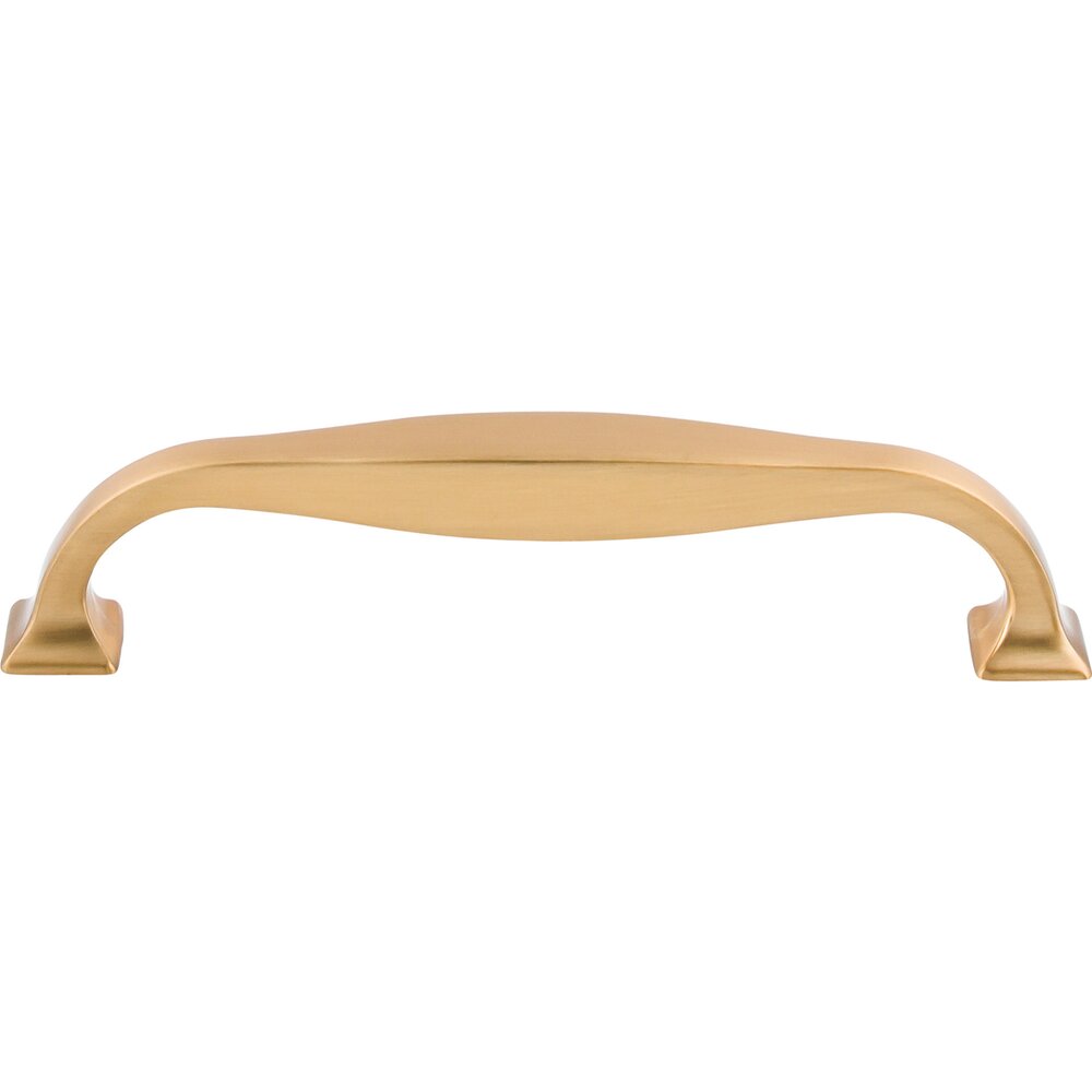 Top Knobs Contour 5 1/16" Centers Bar Pull in Honey Bronze