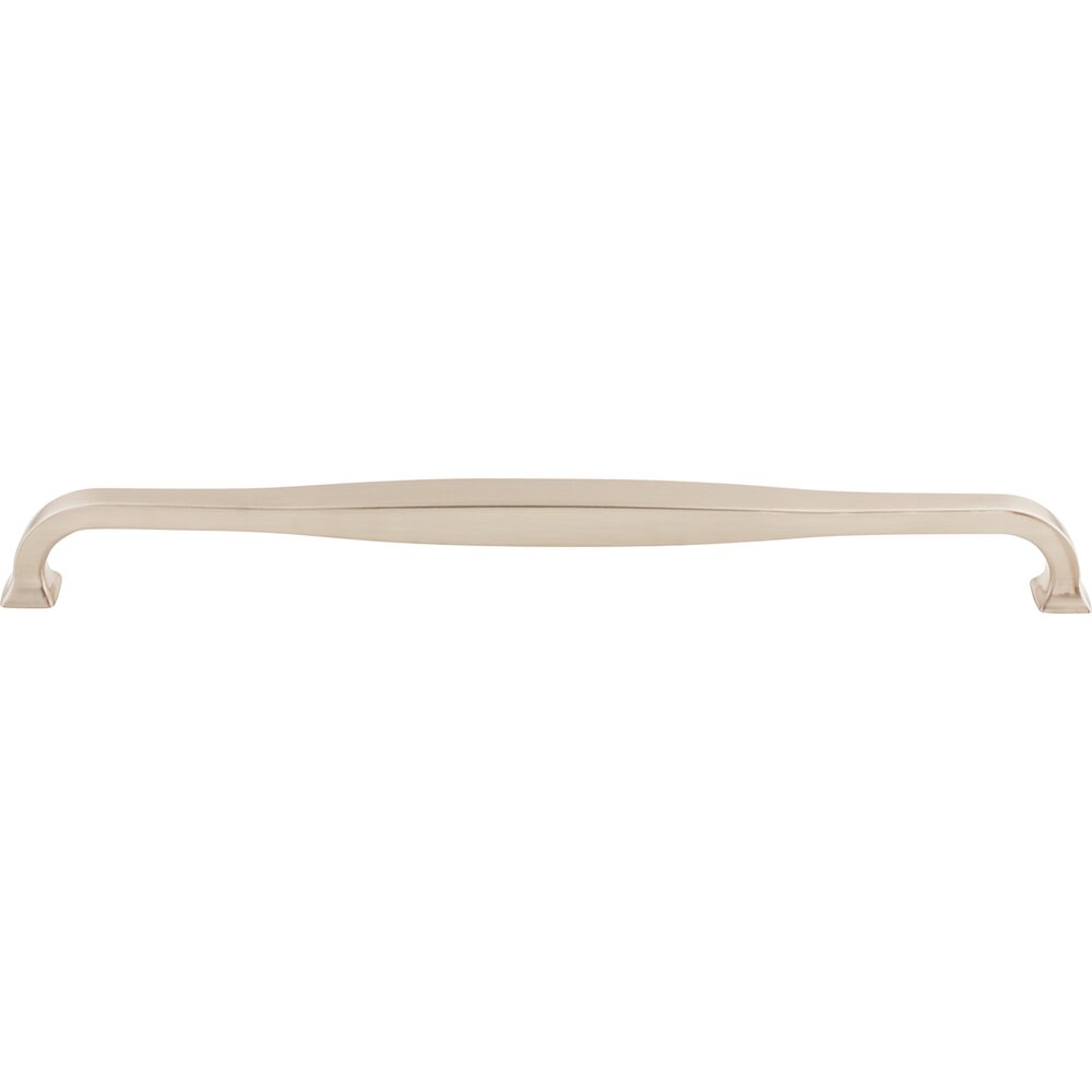 Top Knobs Contour 12" Centers Bar Pull in Brushed Satin Nickel