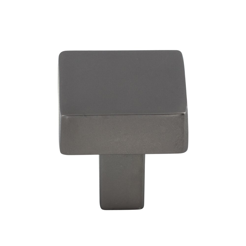 Top Knobs Channing 1 1/16" Long Square Knob in Ash Gray