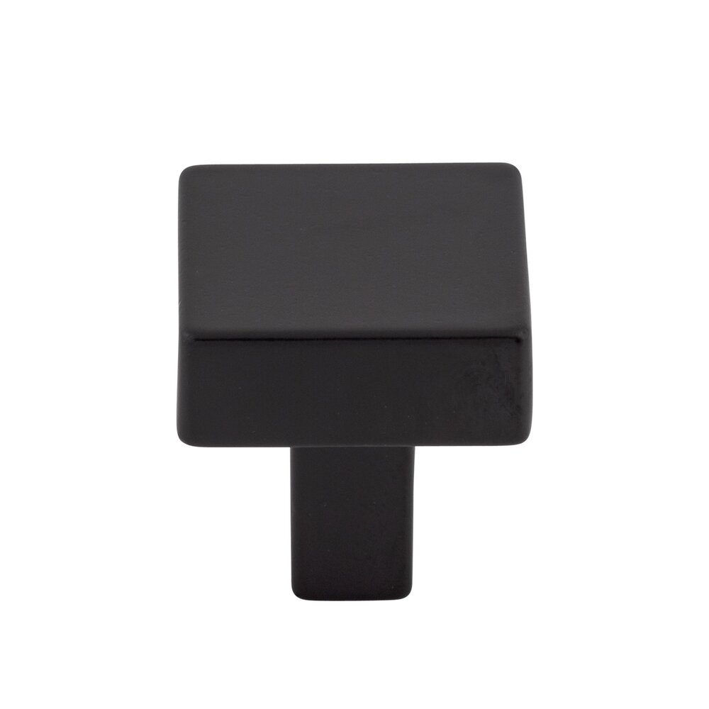 Top Knobs Channing 1 1/16" Long Square Knob in Flat Black
