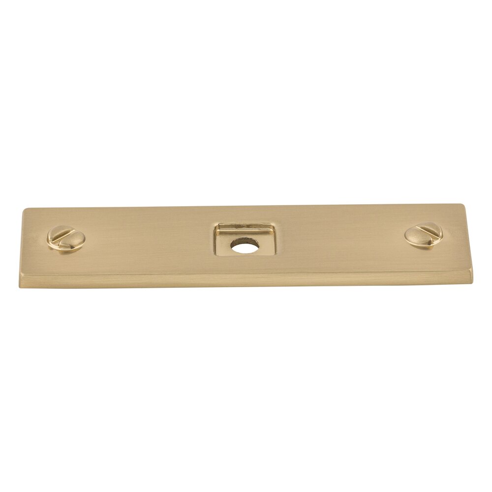 Top Knobs Channing 3" Knob Backplate in Honey Bronze