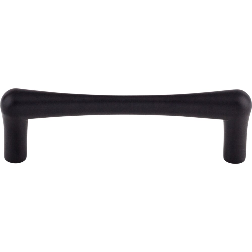 Top Knobs Brookline 3 3/4" Centers Bar Pull in Flat Black