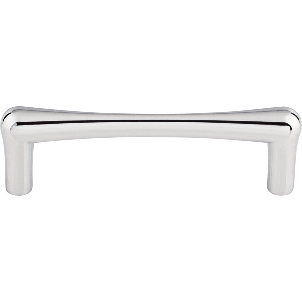 Top Knobs Brookline 3 3/4" Centers Bar Pull in Polished Chrome