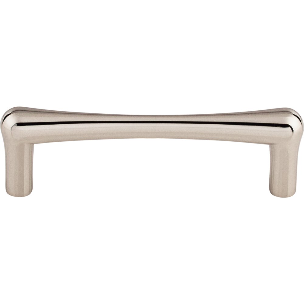 Top Knobs Brookline 3 3/4" Centers Bar Pull in Polished Nickel