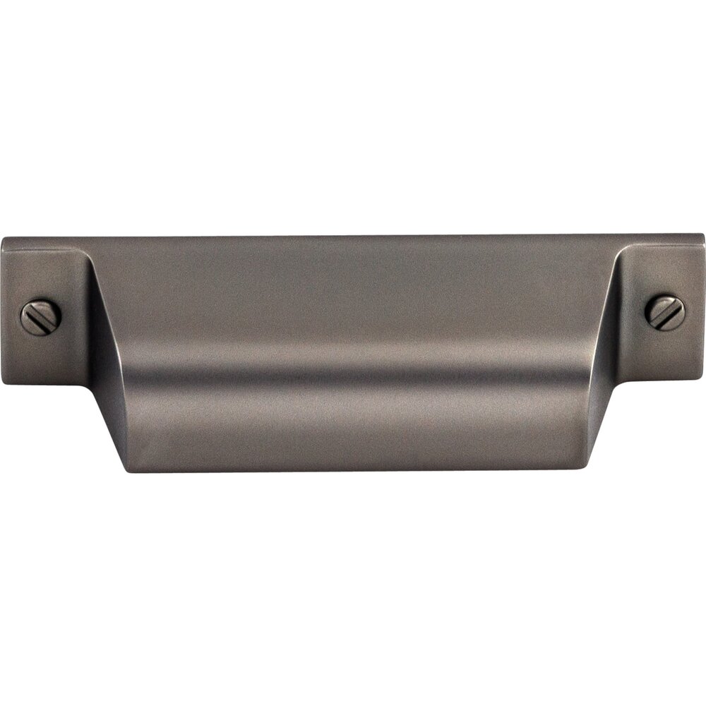 Top Knobs Channing 2 3/4" Centers Cup Pull in Ash Gray
