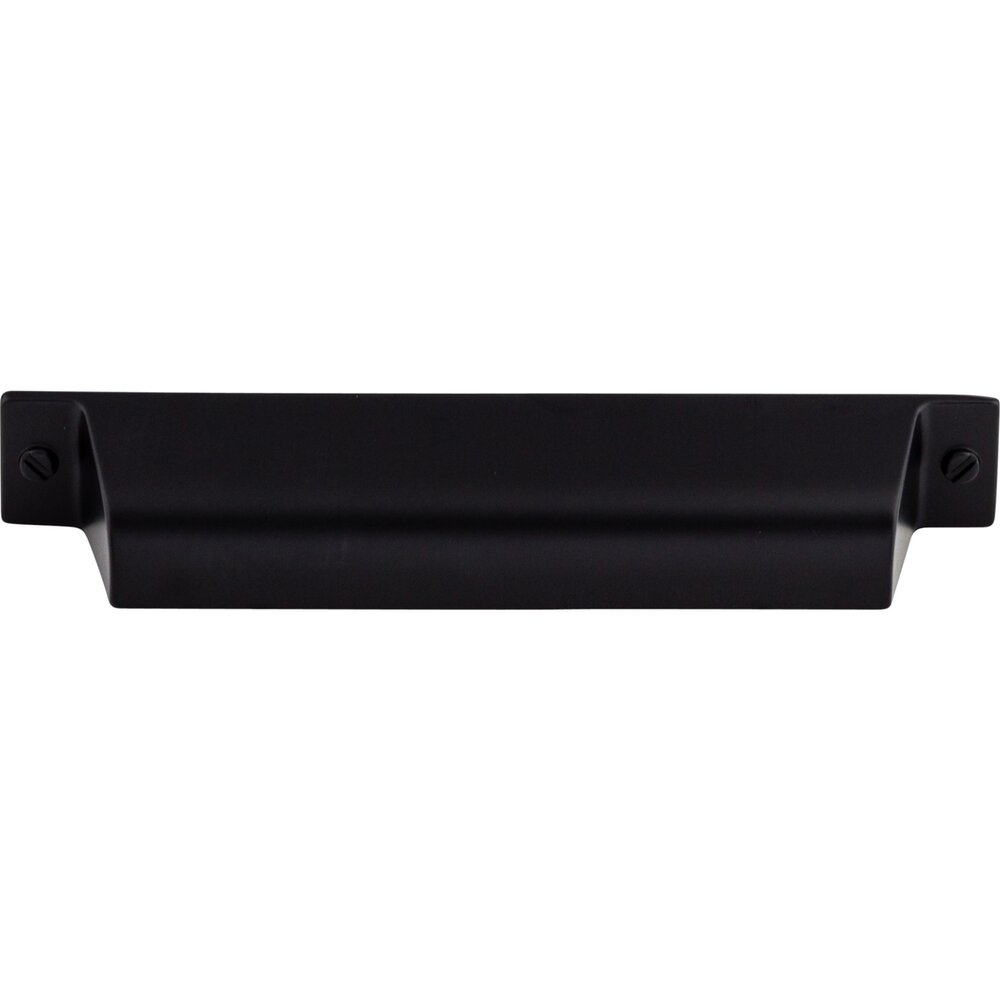 Top Knobs Channing 5" Centers Cup Pull in Flat Black