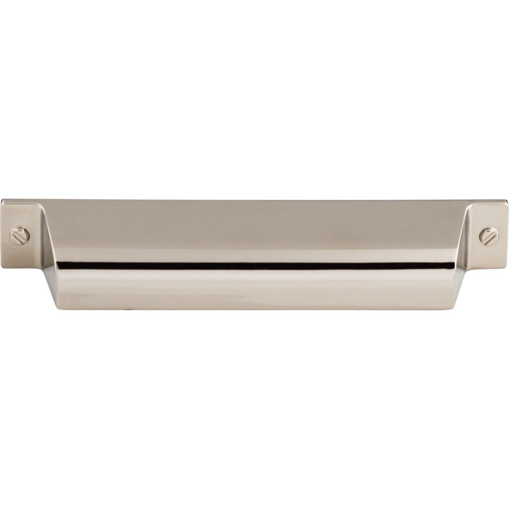 Top Knobs Channing 5" Centers Cup Pull in Polished Nickel