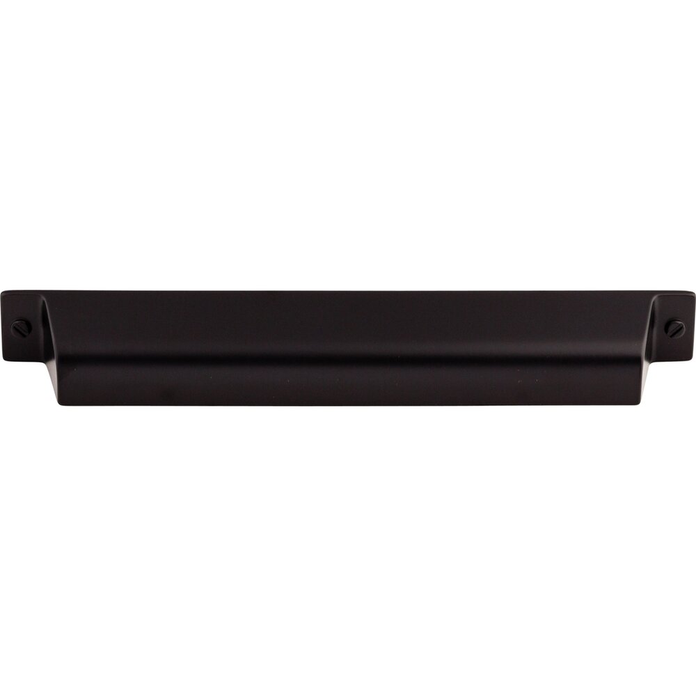 Top Knobs Channing 7" Centers Cup Pull in Flat Black