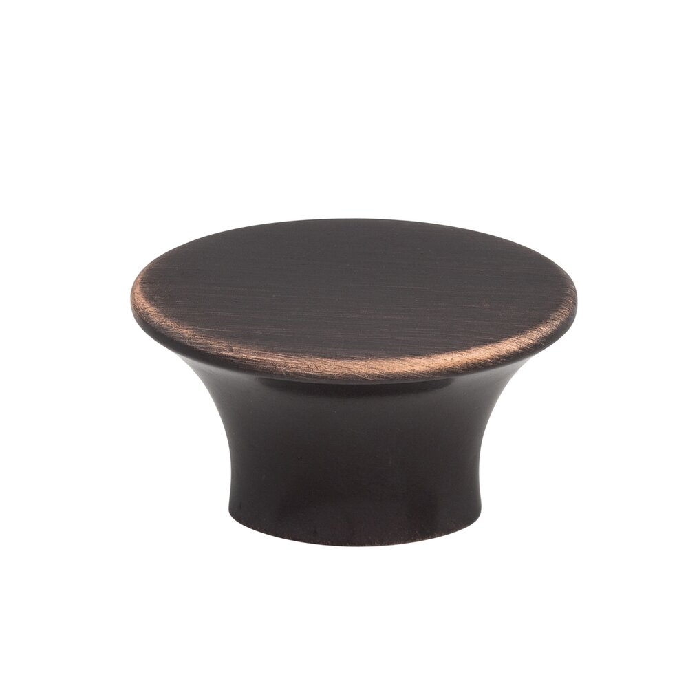 Top Knobs Edgewater 1 1/2" Long Oval Knob in Tuscan Bronze