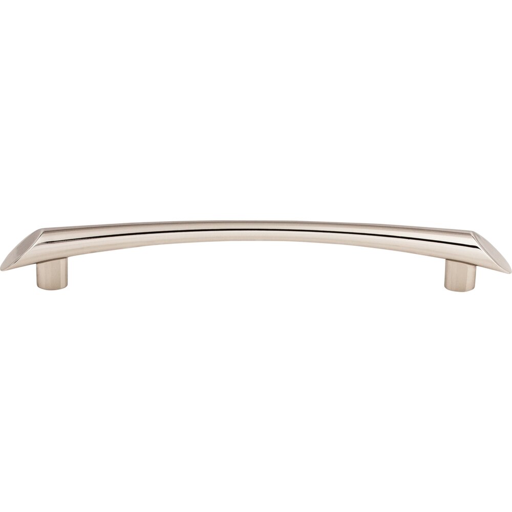Top Knobs Edgewater 6 5/16" Centers Arch Pull in Polished Nickel