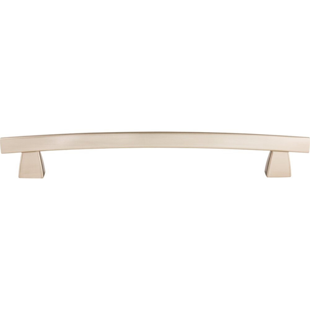 Top Knobs Arched 12" Centers Appliance Pull in Brushed Satin Nickel